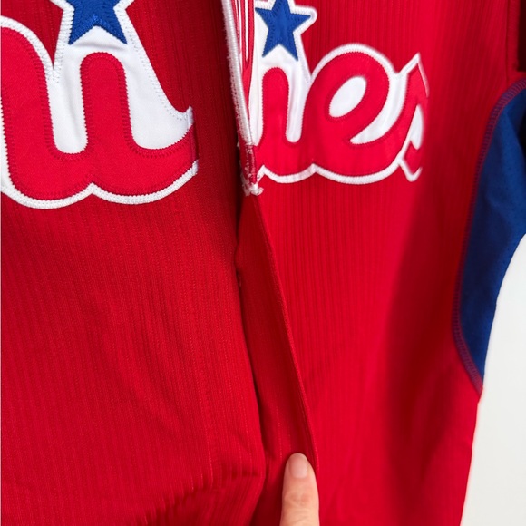 Majestic Phillies Red Baseball Jersey - Excellent condition - Picture 4 of 15